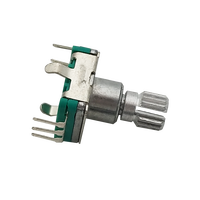 Ventes directes usine : Module encodeur rotatif EC11, Potentiomètre EC11 15MM 20MM, Bouton rotatif 5 broches avec interrupteur