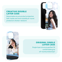 Machine d'impression de coques de téléphone portable personnalisées en 3D par sublimation TuoLi pour les petites entreprises