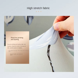 Housse de protection exclusive en polyester tout compris Baignoire semi-circulaire Jacquard Single <span class=keywords><strong>Club</strong></span> Chair Sofa Slipcover Terylene - Product Image 5