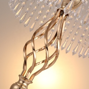 <span class=keywords><strong>Vase</strong></span> en cristal, support de fleurs en fer doré, décoration directe depuis l'usine, <span class=keywords><strong>pour</strong></span> Festival, fête de mariage - Product Image 3