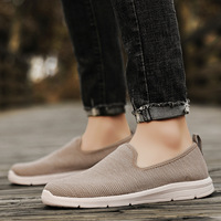 Chaussures de sport décontractées unisexes pour l'hiver 2025, nouvelle collection, tige en mesh, semelle intermédiaire en EVA, couleur unie, légères, antidérapantes, résistantes à l'usure