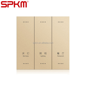 Interruptor Doméstico Inteligente Padrão do Reino Unido com Suprimentos Elétricos Zigbee & Tuya Luz SPKM Moderno IP66 Produtos Classificados Wall Interruptor - Product Image 3