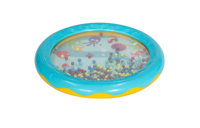 Ocean Sea Wave Fish Drum Musical Toy Sound Instrument with Plastic Material 15cm Size Deep Sea Theme