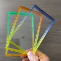 Pelindung Kartu Graded PSA Berwarna Campuran, Panel Transparan untuk Kartu Graded, Tersedia, Pengiriman Cepat