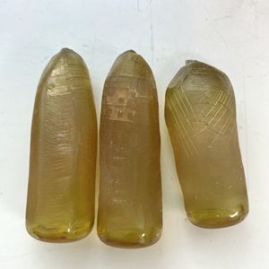 Matériau brut de spinelle non taillée, pierre de spinelle jaune pour la découpe de pierres précieuses - Product Image 3