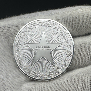 Medalla Conmemorativa Personalizada al por Mayor de 1 oz de <span class=keywords><strong>Cobre</strong></span> Puro 999 <span class=keywords><strong>con</strong></span> Baño de <span class=keywords><strong>Plata</strong></span> Pura 999, Tema Tortuga, Moneda de <span class=keywords><strong>Cobre</strong></span> Fino 999 - Product Image 4