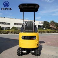 Mini-excavatrice diesel Rippa R319 à bas prix, populaire et en vente
