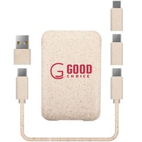 Para viajes, viaje de negocios, producto de tendencia, tarjeta 6 en 1, adaptador de caja multitesoro, cable de carga con soporte para teléfono móvil