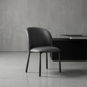 Silla <span class=keywords><strong>de</strong></span> <span class=keywords><strong>Comedor</strong></span> Individual Moderna <span class=keywords><strong>de</strong></span> Cuero con Patas <span class=keywords><strong>de</strong></span> Metal <span class=keywords><strong>para</strong></span> Hogar, Oficina y Comedores (Modelo C10) Directo <span class=keywords><strong>de</strong></span> Fábrica - Product Image 2