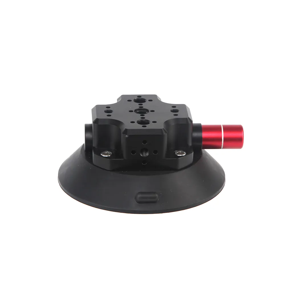 Petite ventouse d'appareil photo en plastique en caoutchouc support universel de ventouse de caméra à vis 1/4in pour caméra d'action