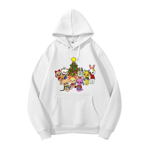 Sweat à capuche en coton brodé décontracté d'hiver avec inscription frontale KPOP Idol Stray Kids DO IT 2026 SKZ STAY en gros - Product Image 6