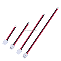Disesuaikan JST PH2.0 /2/3/4/6/8Pin elektronik kerut kawat satu kepala kabel koneksi