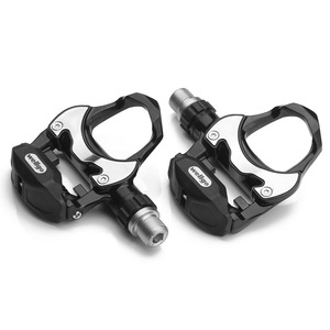 Pédales auto-bloquantes Wellgo, axe en chromoly noir, pour VTT, équipement de cyclisme durable - Product Image 1