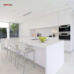 Laminado laca venta al por mayor de la fábrica del Gabinete de cocina de Florida para ventas al por mayor - Product Image 1