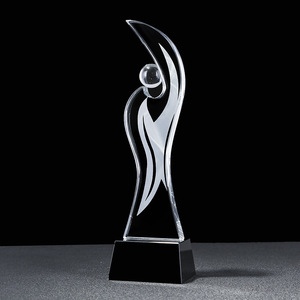 Mejor Precio: Trofeo de Cristal con Forma de Diosa Bailarina para Conmemoración de Competiciones, Cena Anual, Saludo a la Élite Corporativa y a los Empleados, Grabado Láser - Product Image 1