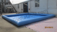 Grande piscine gonflable sur mesure pour événements aquatiques en plein air