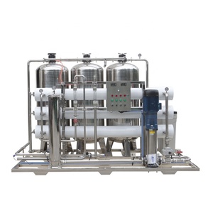 Las aplicaciones industriales 1T compacto purificador de sistema de osmosis inversa máquina de tratamiento de agua - Product Image 1