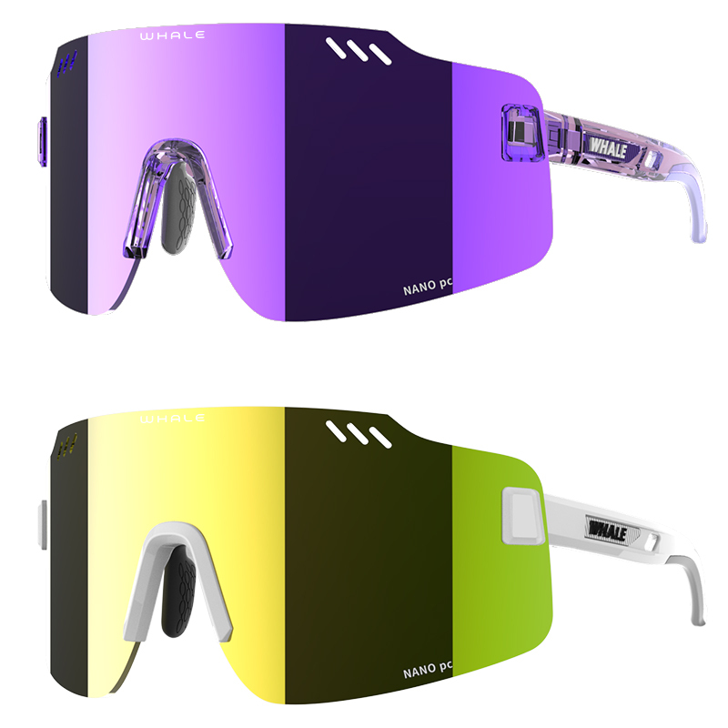 Lightweight Photochromic PC Lens Rimless Sports