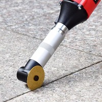 Mini meuleuse d'angle Lanceforce 4500 tr/min, coude à 90 degrés, 110 220V, meuleuse à main, outil de nettoyage des joints de carrelage en céramique