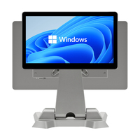 Commercial hors réseau tout-en-un double écran capacitif tactile POS Terminal universel Windows caisse enregistreuse multifonctionnelle