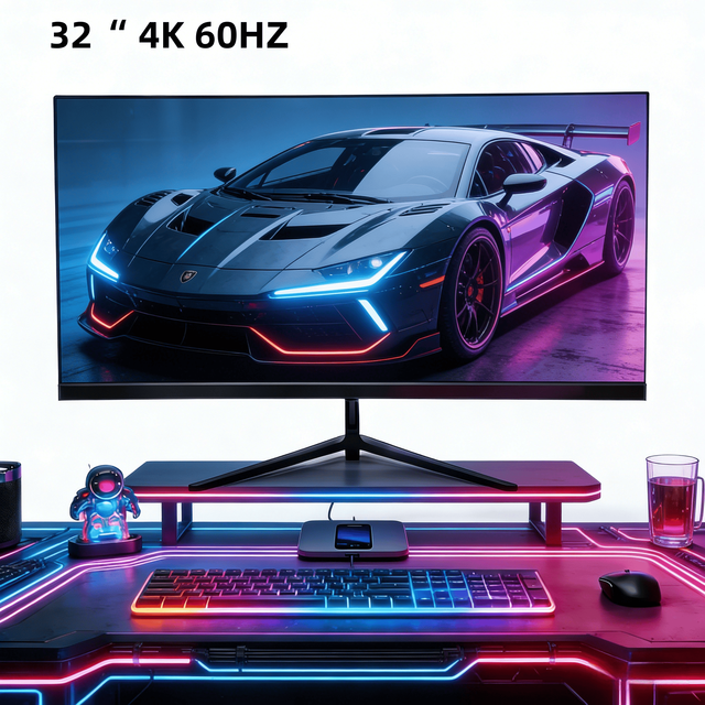 Wholesale 32inch Monitor 4K 60Hz Borderless IPS Screen 1ms Response 3840*2160 Slim Design for Office Gaming Business Work