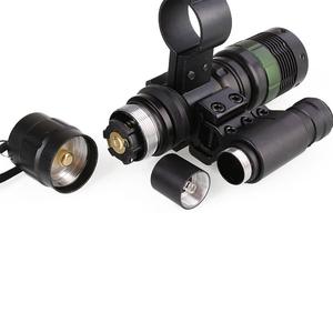 Đèn Pin Chiến Thuật Cắm Trại Chống Nước Bán Chạy Đèn <span class=keywords><strong>LED</strong></span> Nhấp Nháy Với Tầm Nhìn Laser Màu Đỏ - Product Image 1