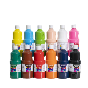 فنانون محترفون جودة عالية ، زجاجة بلاستيكية غير سامة للطلاب ، لوحة فنية زجاجية متوسطة - Product Image 4