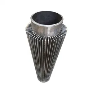 ASTM A179 G type L type carbon steel sprial fin tube for heat exchanger