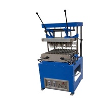 Gaufrier électrique automatique en acier inoxydable pour café, thé, pizza, biscuit, cornet de crème glacée, rouleau pour restaurant