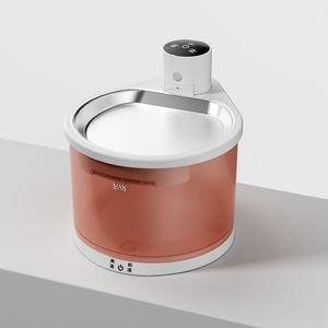 Distributeur d'eau intelligent pour animaux de compagnie avec température constante et eau courante, alimenté par batterie rechargeable, conception détachable - Product Image 5