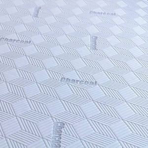 Kingworth hipoalergénico XL Twin colchón Protector estilo liso impermeable carbón cubierta para cama Hotel fresco - Product Image 2