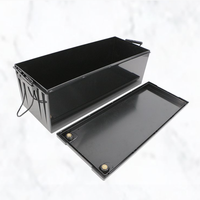 Kotak Baterai Lithium Iron Besar Murah untuk Camping 12V 24V 200Ah 300Ah 280Ah, Wadah Baterai Kosong Plastik ABS Besar untuk DIY
