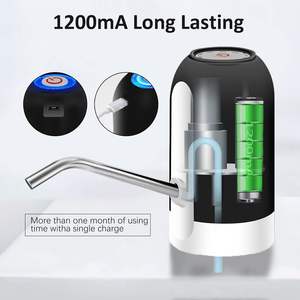 เครื่องปั๊มน้ำดื่มแบบพกพาสำหรับใช้ในบ้าน ชาร์จไฟได้ ไร้สาย - Product Image 2