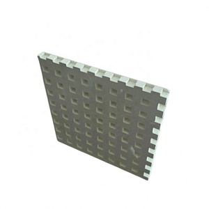 Panel de Yeso Perforado sin Costuras para Techo Acústico, Placa de Yeso Monolítica, Techo Acústico Profesional Absorbente de Sonido, Placa de Yeso Ondulada - Product Image 1