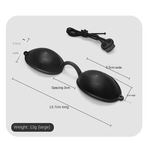 סיליקון שמש שיזוף משקפי מגן עין uv משקפי מגן מגן משקפי שמש כיסוי משקפי שמש חזקים משקפי שמש - Product Image 4