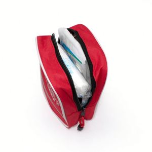 Trousse de premiers secours compacte rouge, portable, étanche, grande capacité, boîte d'urgence pour la maison et l'extérieur, personnalisable - Product Image 4