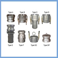 Precio de fábrica Flexible de liberación rápida Camlock montaje aluminio tipo B Technics conector herramientas hidráulicas acoplamiento rápido Camlock