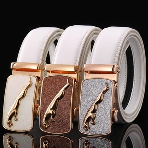 Cinturón de Cuero PU de Alta Calidad para Hombre con Hebilla Automática de Aleación, Patrones de Animales, 5 cm de Ancho, 120 cm de Largo, Uso Profesional - Product Image 2