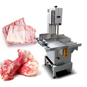 Serra elétrica de osso, máquina de corte de carne de porco serra vertical