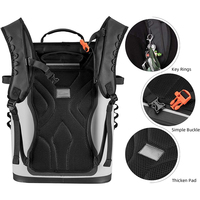 Sac à dos isotherme imperméable pour pique-nique en plein air, avec isolation thermique pour aliments glacés, pêche, camping