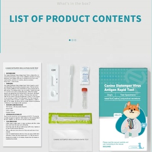 USMILEPET, venta al por mayor de plástico, virus de moquillo canino, prueba rápida de antígeno de diagnóstico in <span class=keywords><strong>vitro</strong></span>, prueba de antígeno para CDV - Product Image 5