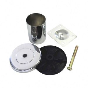 Furniture Feet Deluxe Replacement <b>Legs</b> <b>for</b> Bedside Beds-Adjustable Height Steel Plastic Hospital Outdoor Use Black/White/Silver - Product Image 5