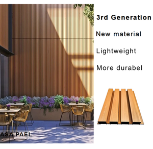 Panel ASA de Alta Durabilidad, Superficie con Aspecto de Madera, Tablero de Espuma de PVC, Instalación Fácil con Sistema de Clic, Revestimiento Compuesto para Exteriores WPC - Product Image 2