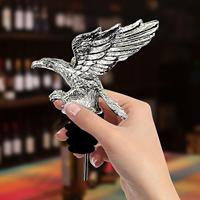 Aérateur de vin pour bar de mariage, bec verseur diffuseur de bouteille de boisson en alliage de zinc en forme d'aigle