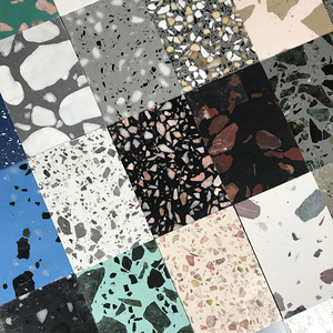 Colorful Artificial Granite <strong>Stone</strong> Glass Flakes <strong>Terrazo</strong> Table Flooring Tile Precast Terrazzo - Product Image 2