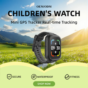 เครื่องติดตาม GPS แบบแม่เหล็ก ระบุตำแหน่งแบบเรียลไทม์ กันน้ำ IP68 พร้อมระบบเตือนภัย SOS อุปกรณ์ป้องกันการสูญหาย นาฬิกาข้อมืออัจฉริยะสำหรับเด็ก หน้าจอ IPS ใช้งานได้ 5-10 วัน - Product Image 1
