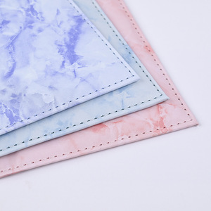 PU Leather <b>Passport</b> Holder Card <b>Bag</b> Marble Pattern Sleeve Multi-card Large Capacity - Product Image 4