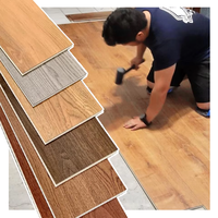 Luxuriöse Vinyl-PVC Moderne Wasserdichte Umweltfreundliche SPC Klick-Verriegelungs-Fliesen/Dielen Bodenbelag Grafik für Innenbereich Einkaufszentren