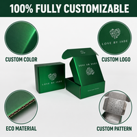 Boîte d'emballage en carton ondulé personnalisée OEM, nouvelle arrivée, couleur personnalisée, boîte cadeau, boîte à bijoux, ensemble de boîtes d'expédition