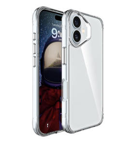 Funda Transparente Simple para Teléfono Móvil, Carcasa Trasera Transparente a Prueba de Golpes para iPhone 16, 15, 14 Plus, 17 Air 13, 12 <span class=keywords><strong>Mini</strong></span>, 11 Pro Max, 16E - Product Image 2